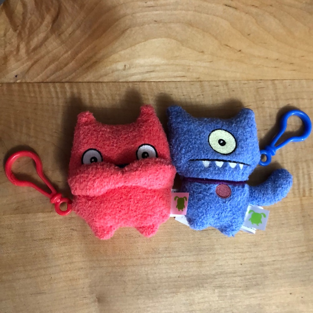 Ugly dolls plush clips